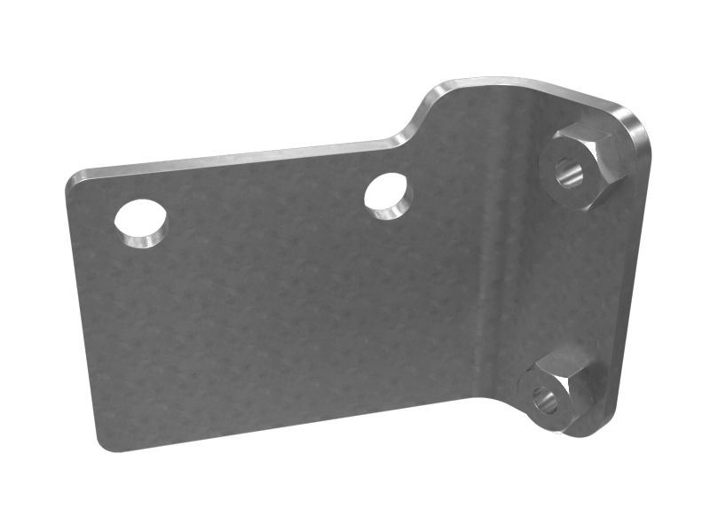 608-6395: 5mm Thick Fuel Filter Lines Mounting Bracket