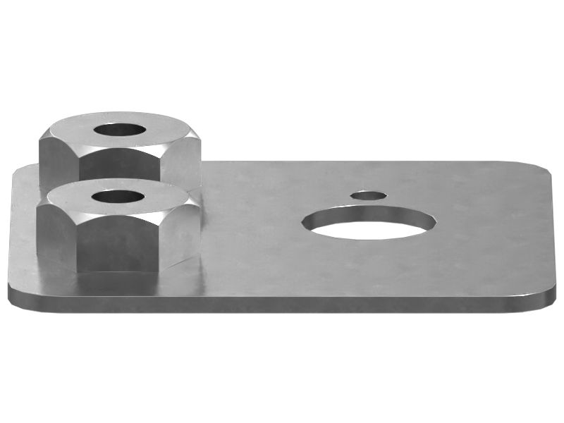 Shutdown Switch Guard Mounting Plate