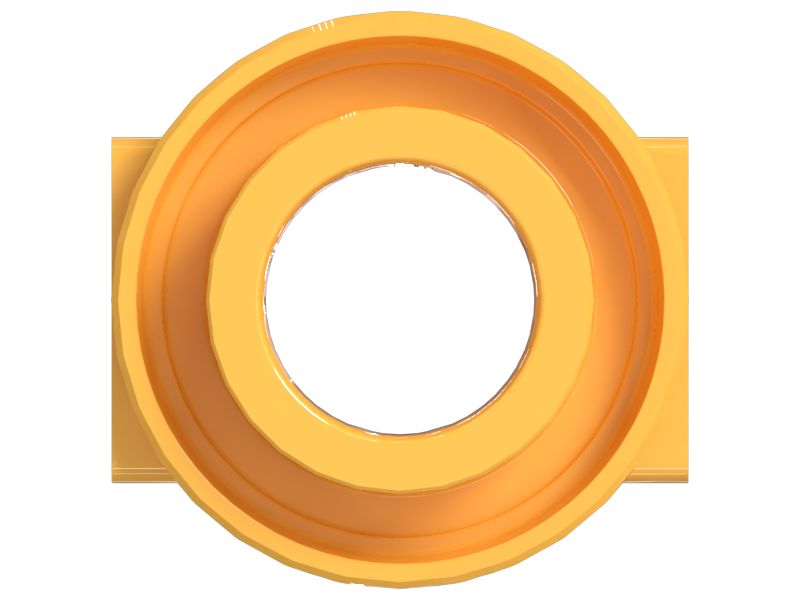 МАНЖЕТА ПРАВОЙ ГУСЕНИЧНОЙ ЛЕНТЫ