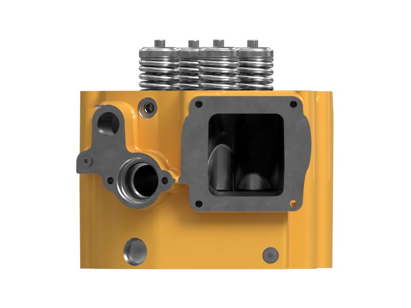 Cat® Reman New with Core (NWC) Cylinder Head