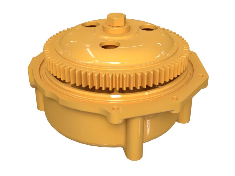 Водяной насос системы охлаждения двигателя