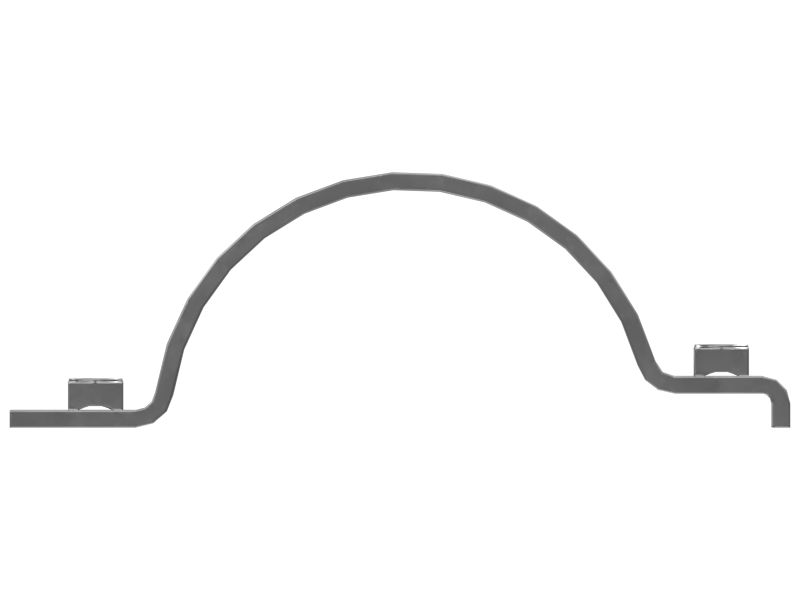 Hydraulic Stick Cylinder Piping Support