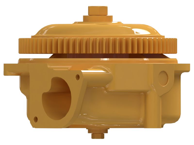 Водяной насос системы охлаждения двигателя