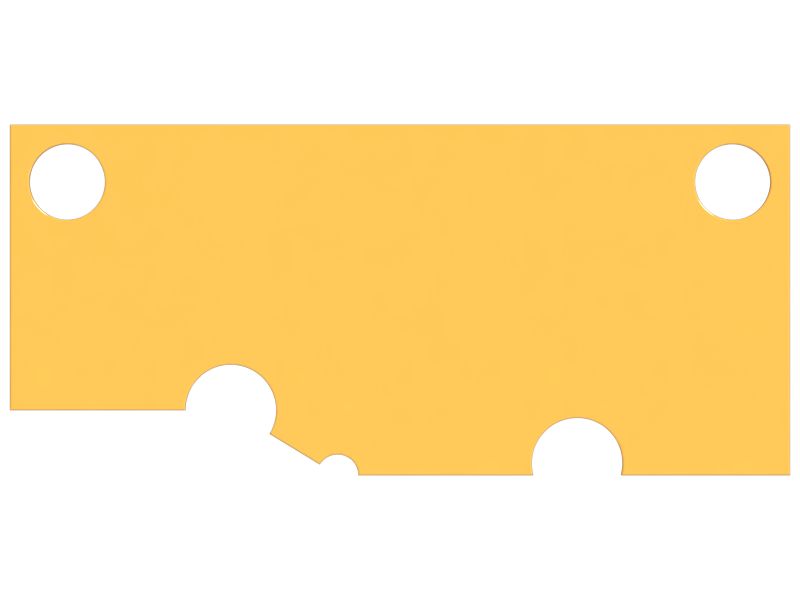 15mm Thick Hydraulic Line Mounting Liner