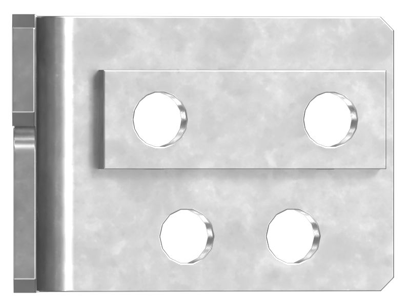 Hydraulic Tube Support Plate