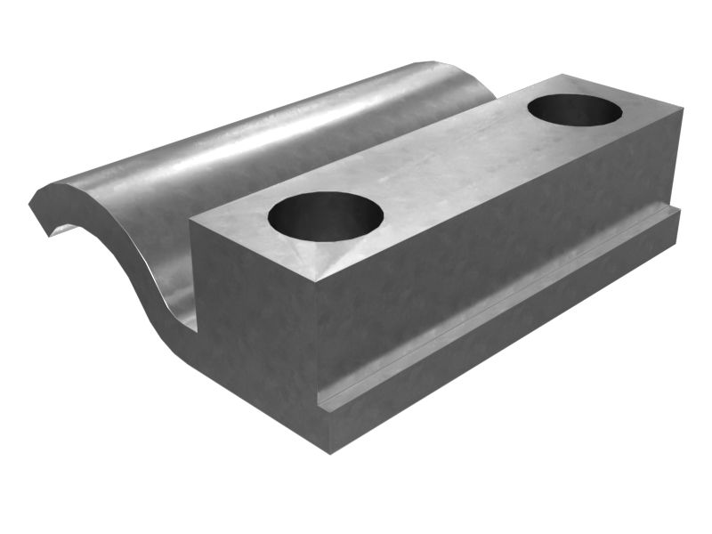 Auxiliary Hydraulic Lines Mounting Clip