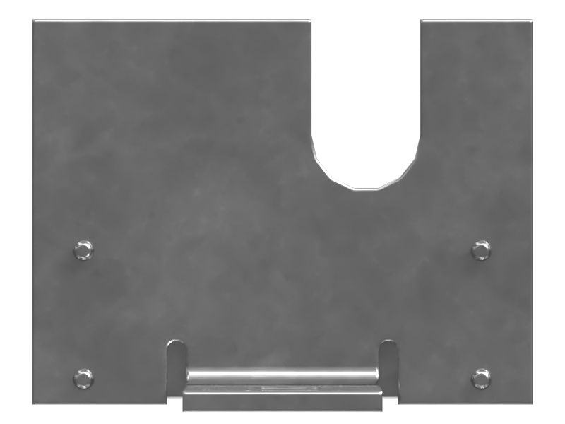 Табличка длиной 129,8 мм