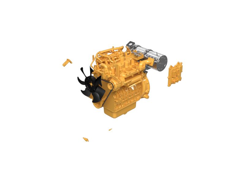 457-1443: ХОДОВОЙ ДВИГАТЕЛЬ В СБОРЕ