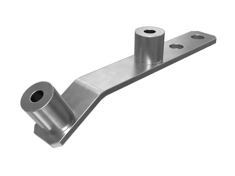 417-0444: Fuel Line Mount Plate