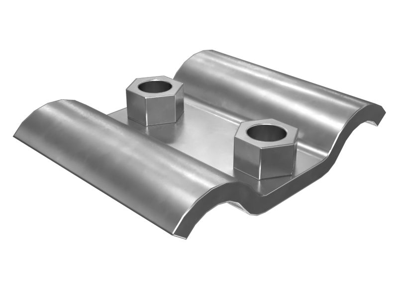 526-0416: M12x1.75 Hex Nut Boom Line Clip