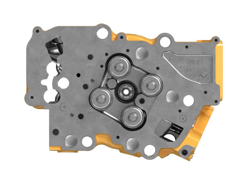 Cat® Reman New with Core (NWC) Cylinder Head