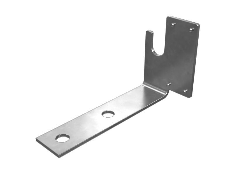 Левая табличка натяжителя гусениц и возвратного механизма