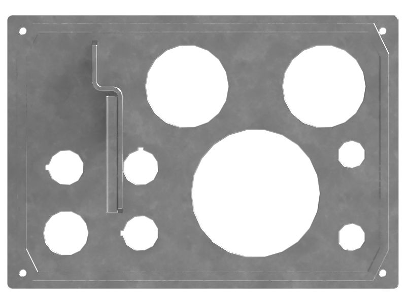 Instrument Panel Face Plate