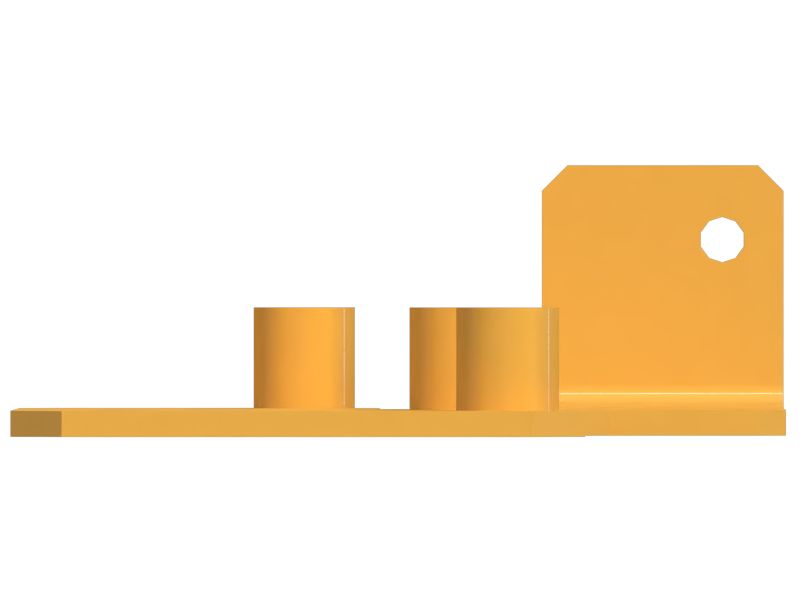 Air Conditioner Lines Mounting Support