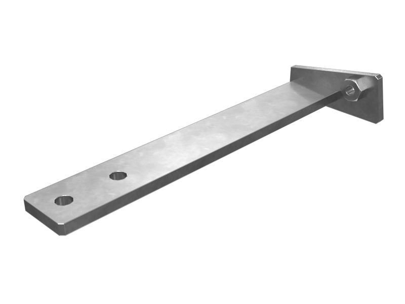 609-8408: Half Slot Clip Mounting Support