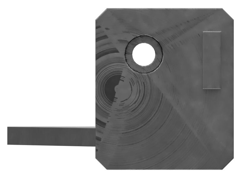 Hydraulic Line Support Bracket