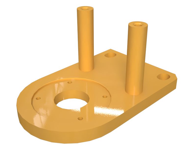 608-4710: Position Sensor Mount Plate | CATCorp