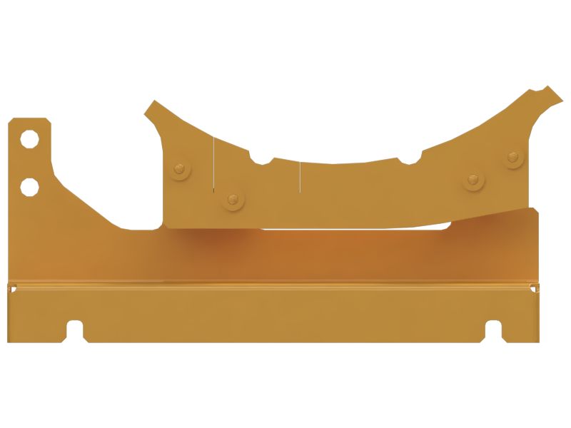 518.6mm Length Enclosure Frame Mounting Sheet