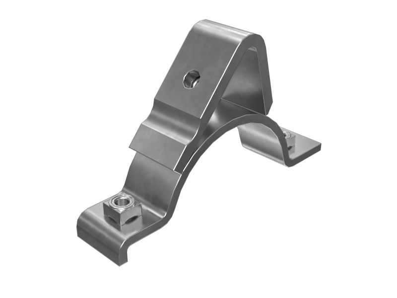 Bucket Cylinder Piping Support