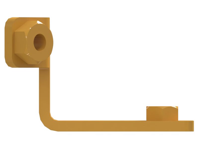 Left Hand Engine Enclosure Mounting Bracket