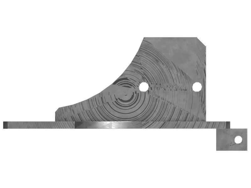 Front Coupler Hose Mounting Support