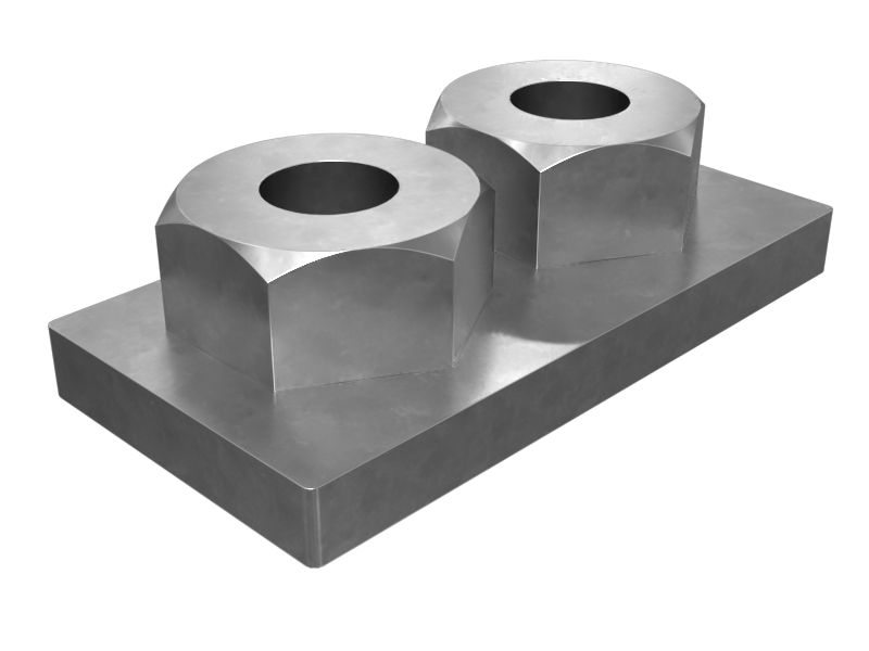 574-8683: Grade Control Wiring Mount Plate