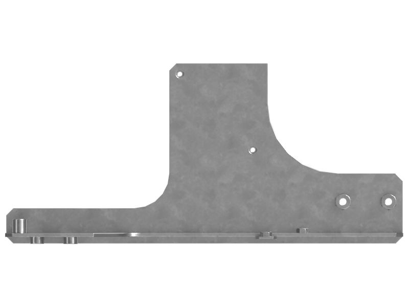 Fuel Lines Mounting Plate