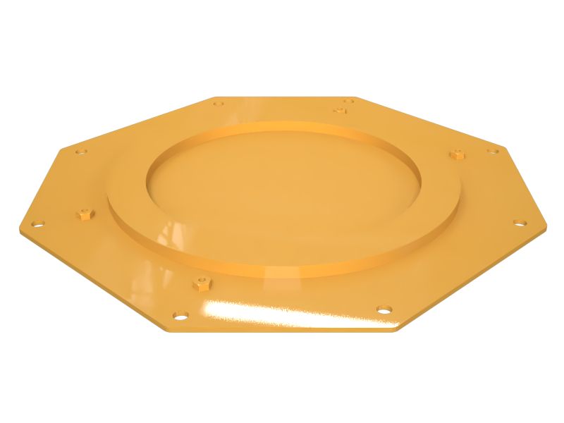 608-1289: 5mm Thick Precleaner Cover Plate