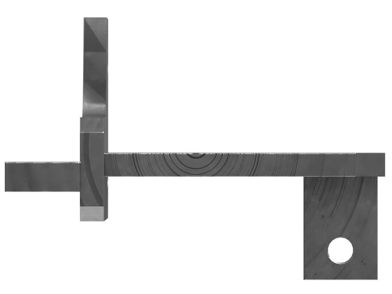 Front Coupler Hose Mounting Support