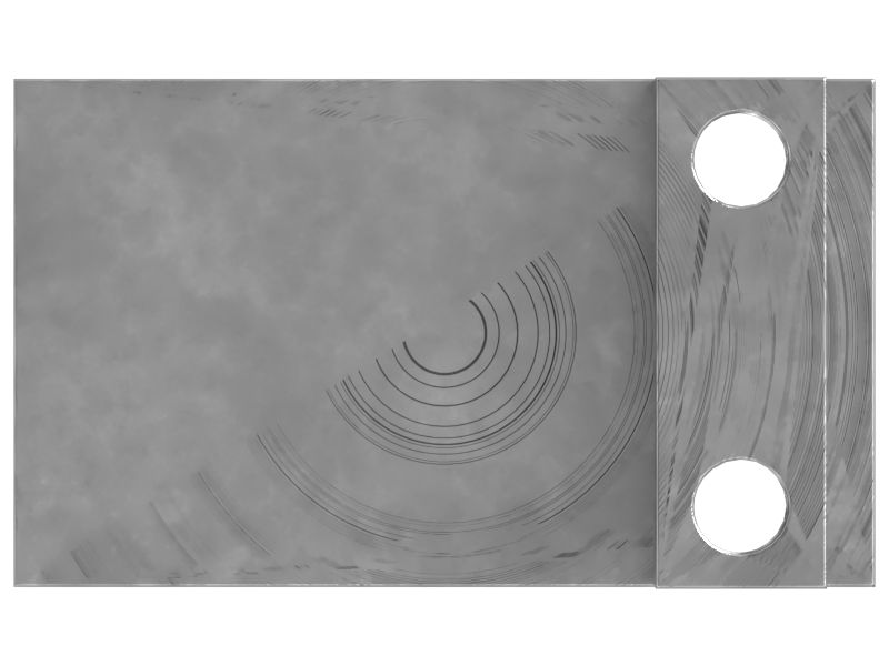 Hydraulic Hose Mounting Plate