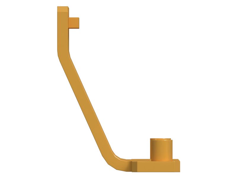 Hydraulic Pump Lines Support