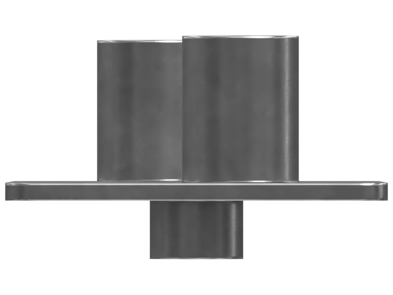 140mm Length Communication Control Mounting Plate