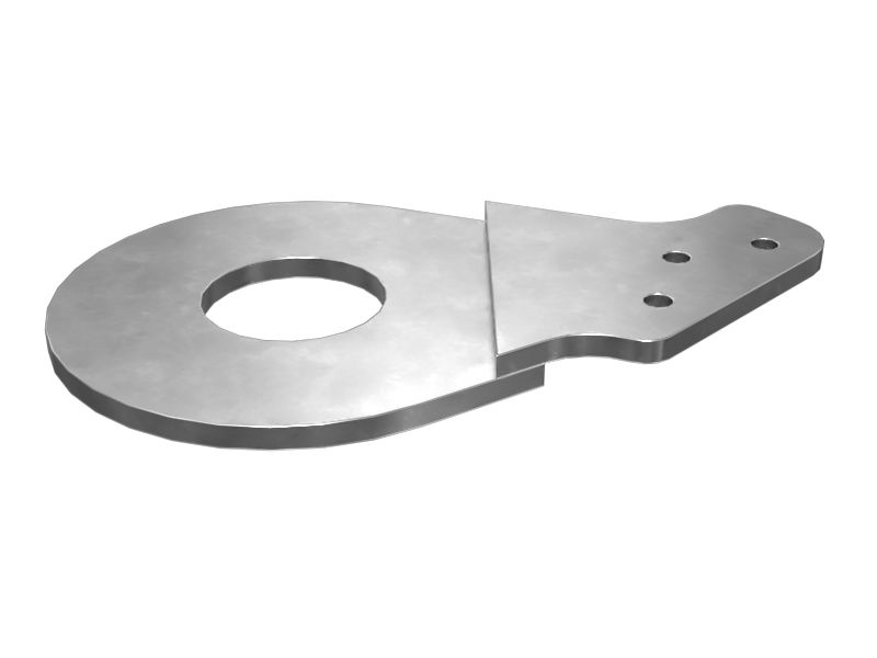 616-1512: Stabilizer Cylinder Cover Mounting Plate