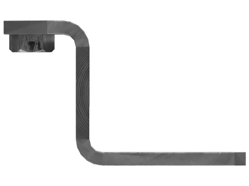 Front Coupler Hose Mounting Support