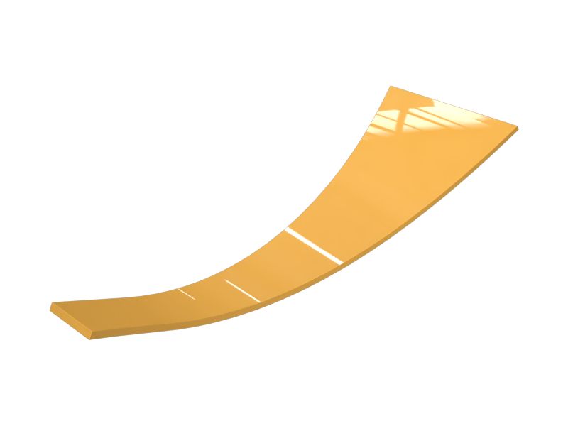 4T-6340: Защитная пластина правая