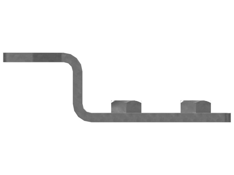 Enclosure Cover Lock Latch Bracket