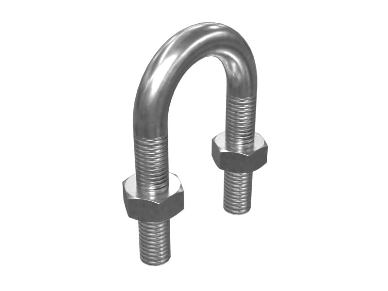613-1324: M10X1.5 U Bolt Clamp
