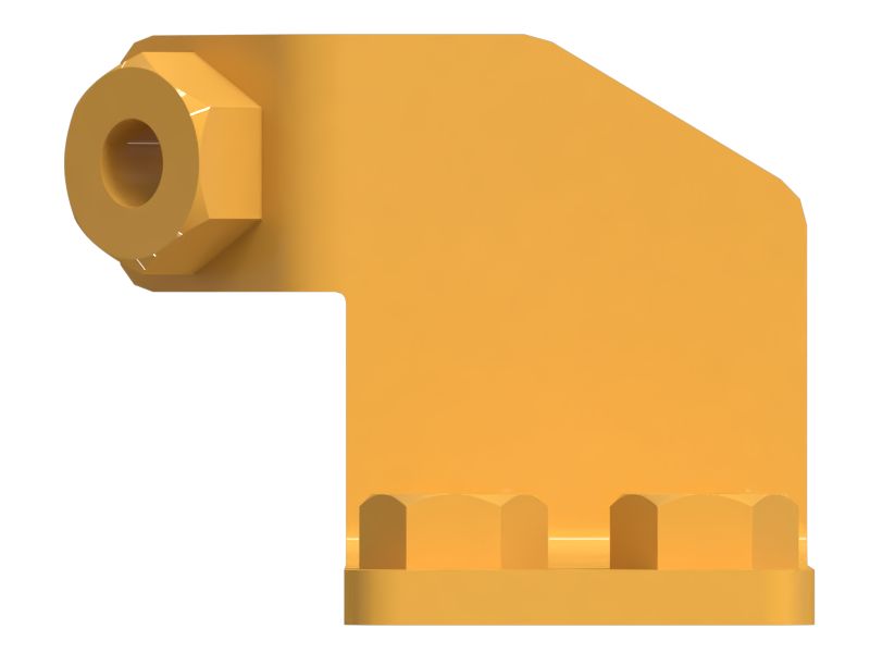 Left Hand Engine Enclosure Mounting Bracket