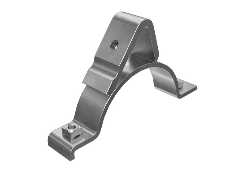 610-7399: 40mm Wide Stick Cylinder Piping Support