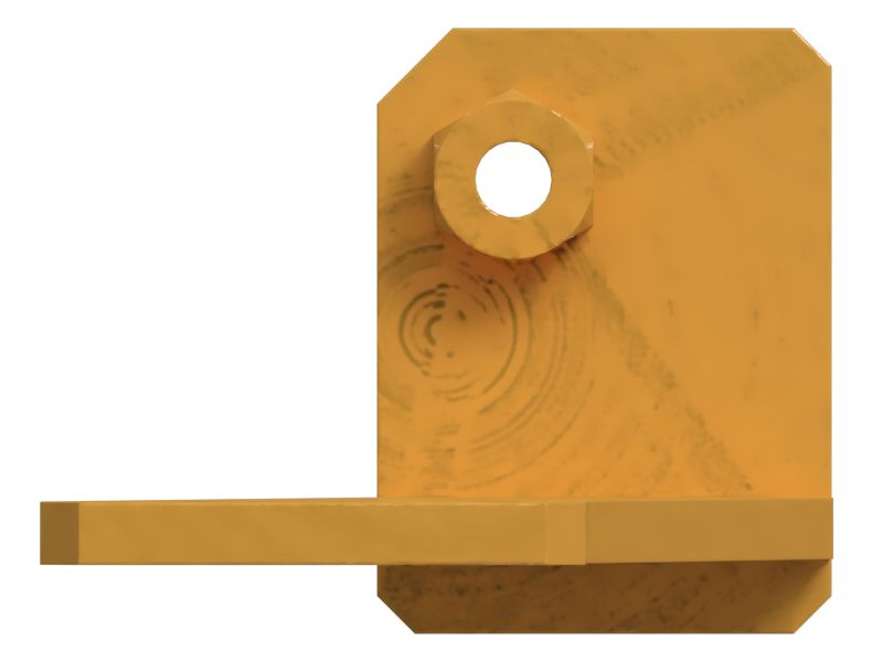 Hydraulic Line Support Bracket