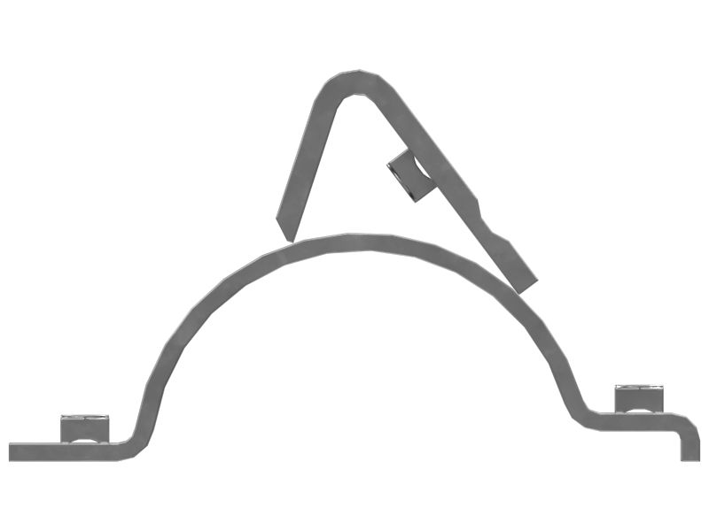 40mm Wide Stick Cylinder Piping Support