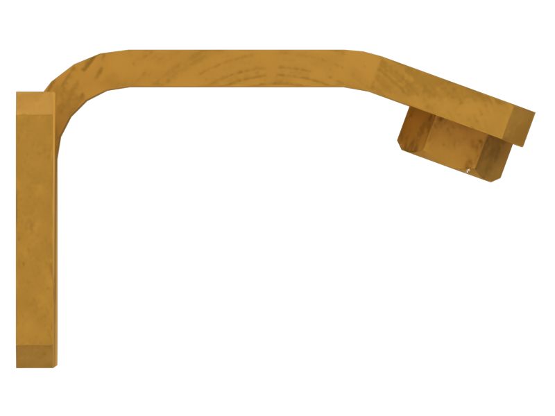 Hydraulic Oil Pipe Support