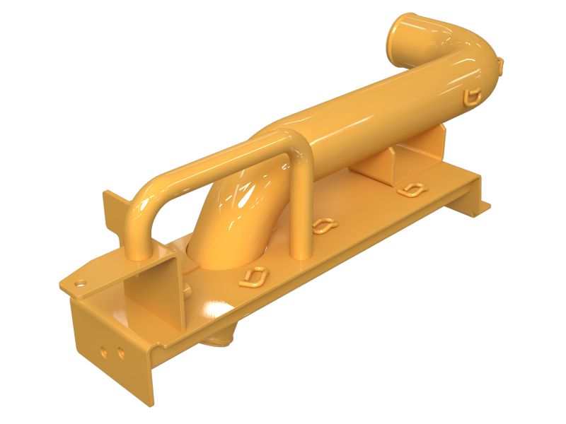 612-5668: Air Precleaner Pipe Assembly