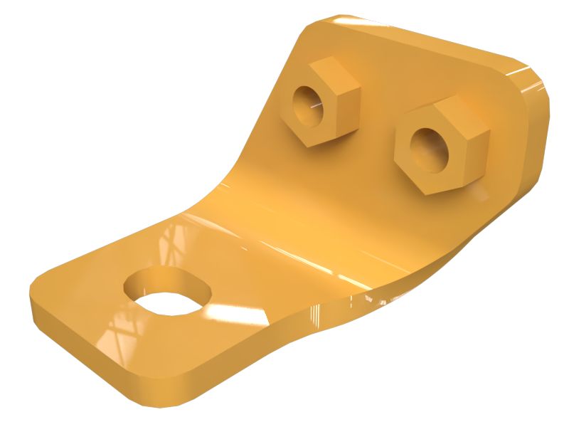 596-3506: 8mm Thick Fender Support Bracket