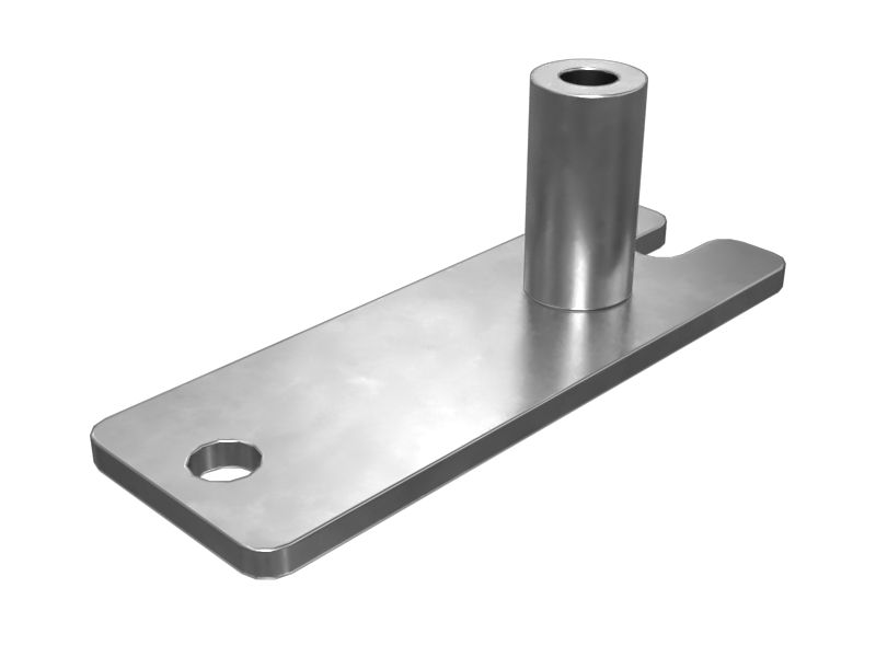 576-5259: 5mm Thickness Hydraulic Fan Lines Mounting Plate 576-5259 Caterpillar