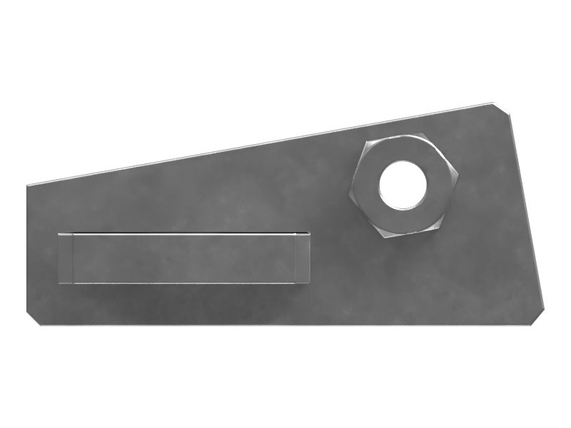 Half Slot Clip Mounting Support