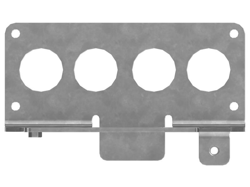6mm Thick Lubrication Pump Mounting Bracket