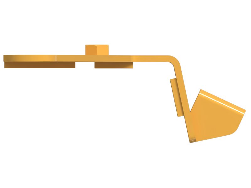 607-6759: 76.7mm Width Liner Reinforced Floodlight Support Bracket 6076759 купить