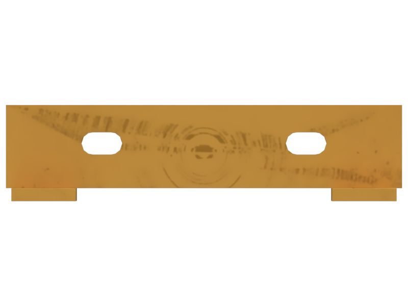 Hydraulic Pump Lines Support