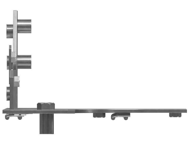 Fuel Lines Mounting Plate